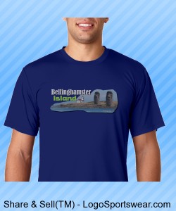Bellinghamster Island quality Hanes T-Shirt Design Zoom